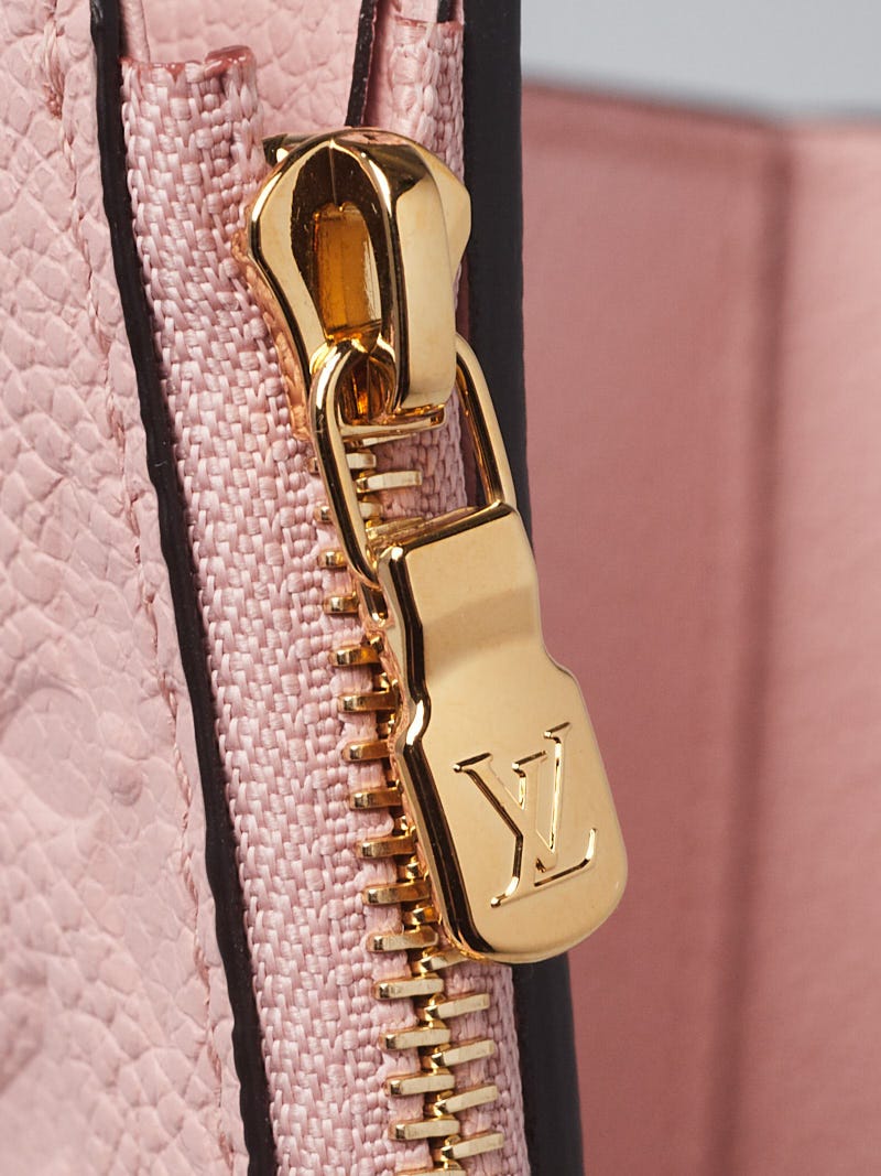 Louis Vuitton Portefeuille Zoe Rose Poudre M62936 Monogram Empreinte Leather