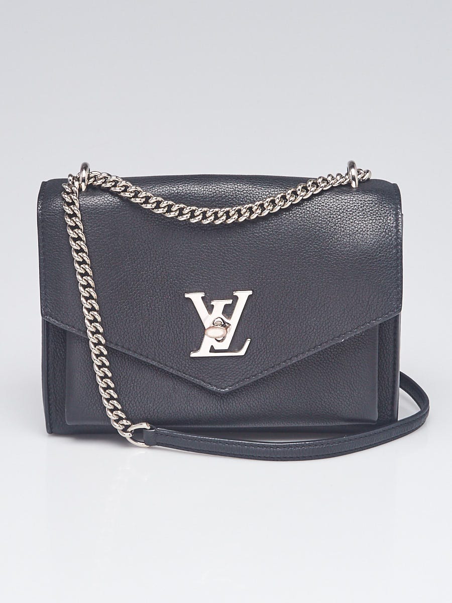 Louis Vuitton Mylockme Handbag Leather BB Black