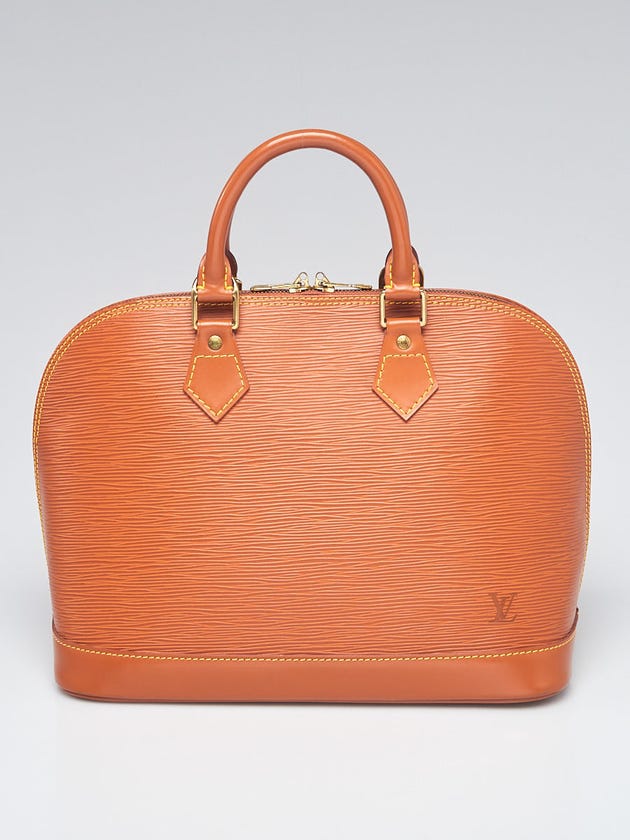 Louis Vuitton Cipango Gold Epi Leather Alma PM Bag