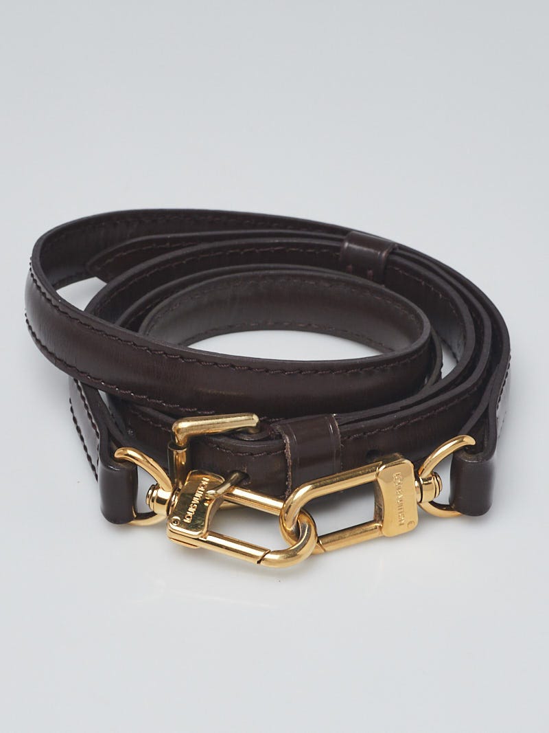 Louis Vuitton Brown Leather Handle Strap - Yoogi's Closet