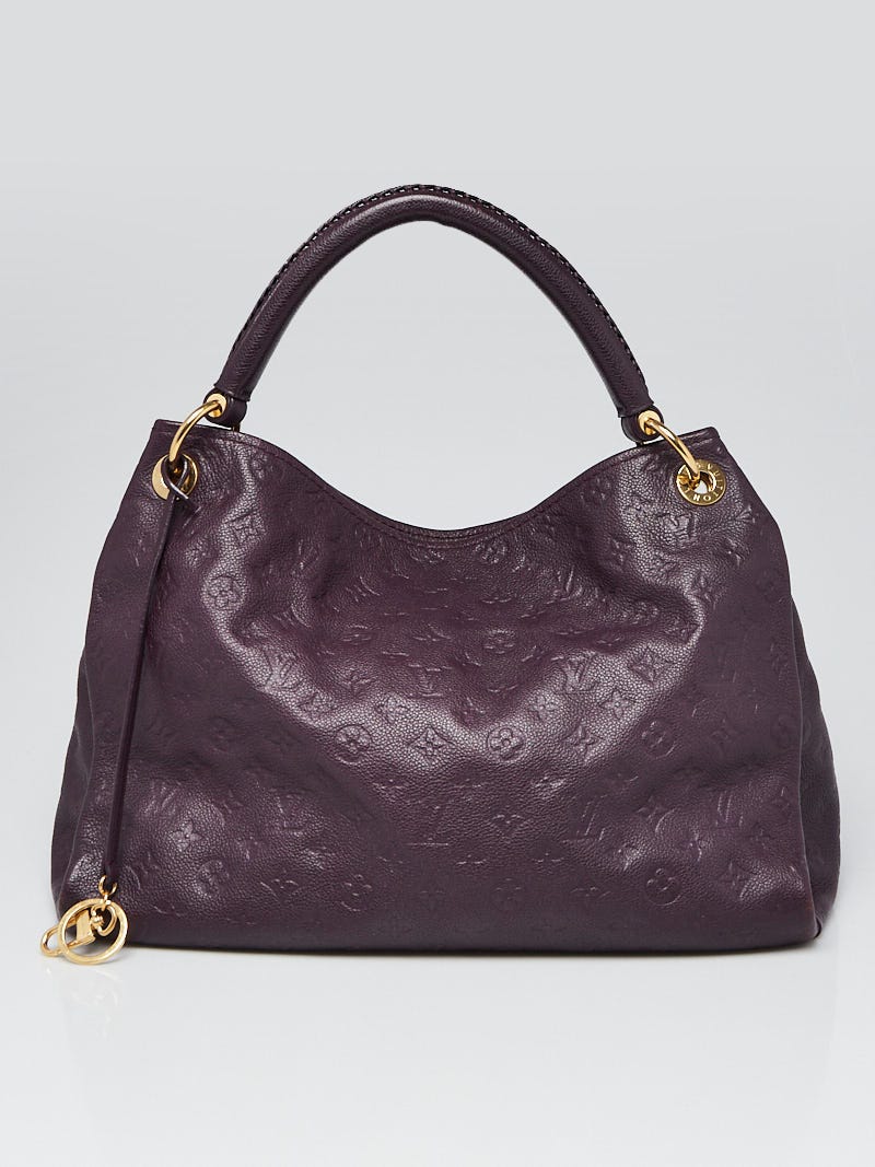 PRELOVED Louis Vuitton Artsy Purple Monogram Empreinte Leather MM