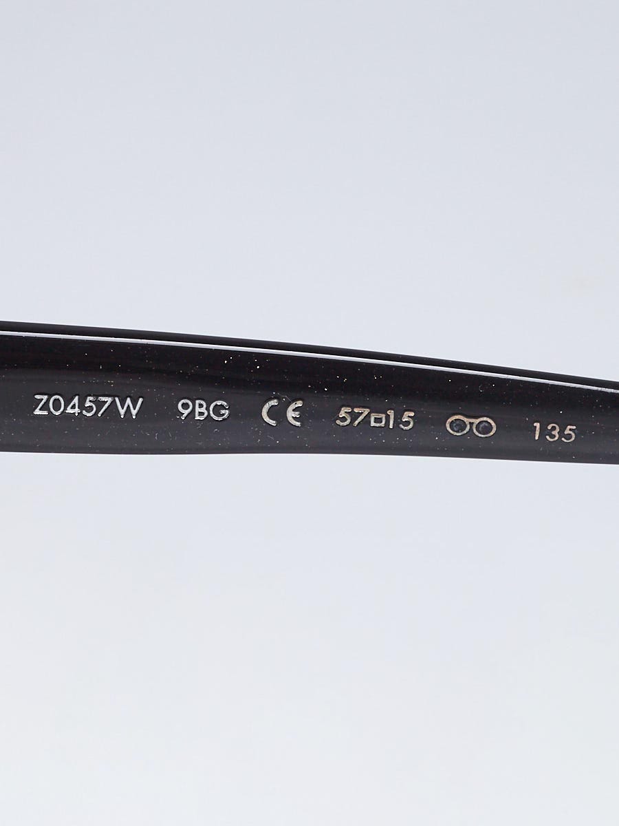 Louis Vuitton Black Speckling Acetate Frame Heather Strass Sunglasses-Z0457W  - Yoogi's Closet