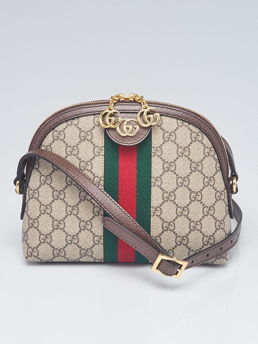 Ophidia Small GG Supreme shoulder bag in beige - Gucci