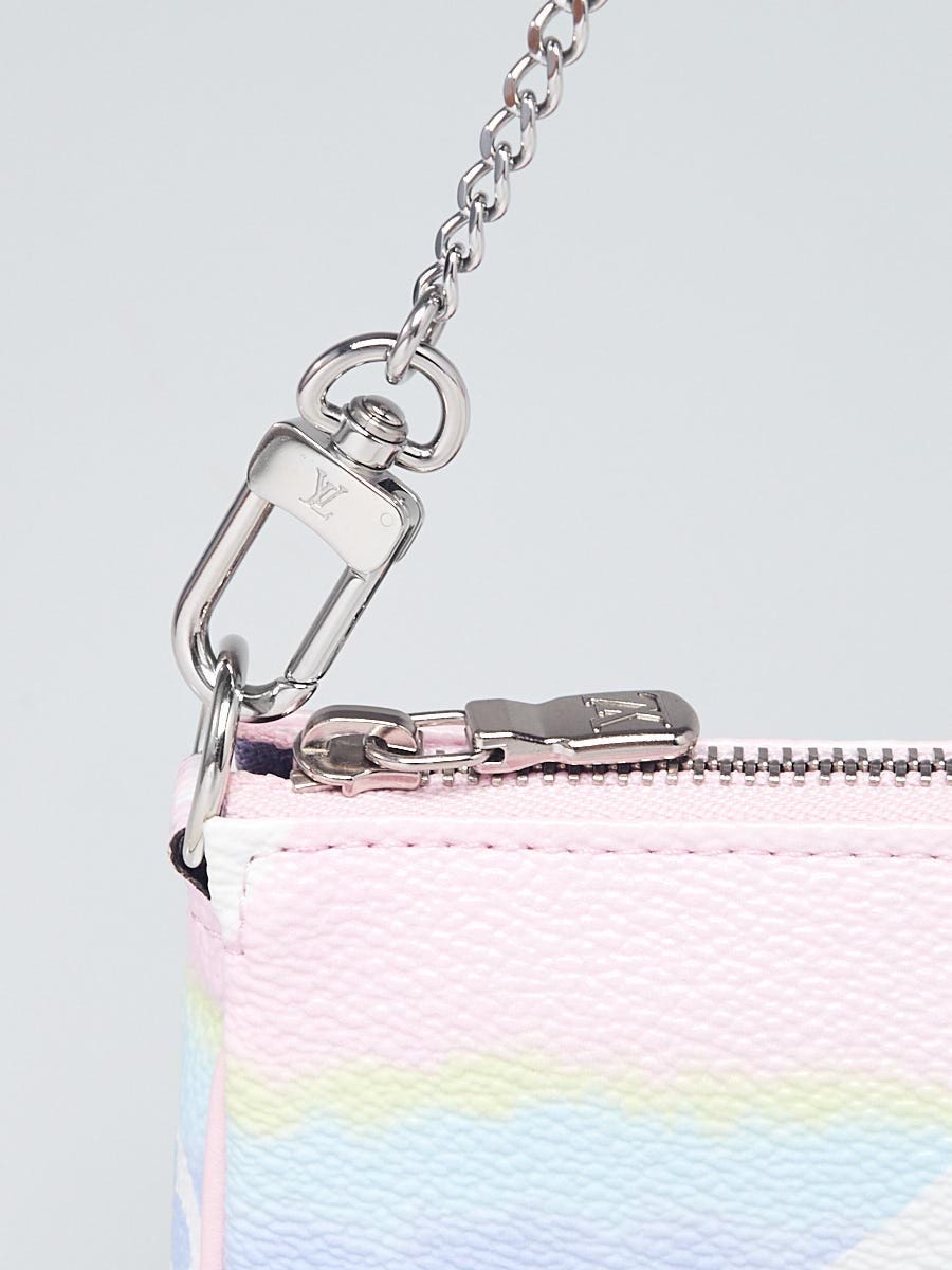 Louis Vuitton Pastel Monogram Canvas Escale Mini Accessories Pochette Bag -  Yoogi's Closet