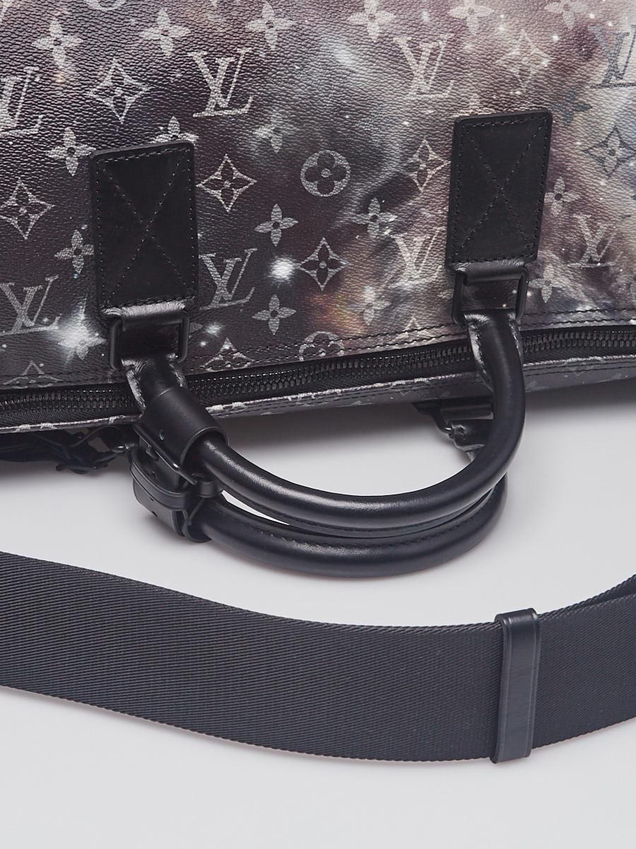 Louis Vuitton Keepall Bandouliere Monogram Galaxy 50 Black