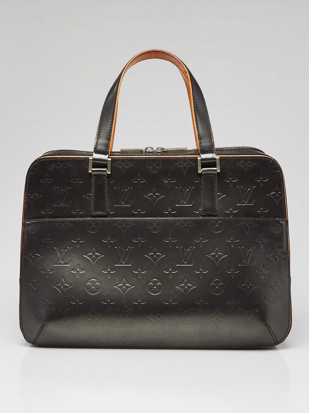 Louis Vuitton Black Monogram Mat Malden Tote Bag	