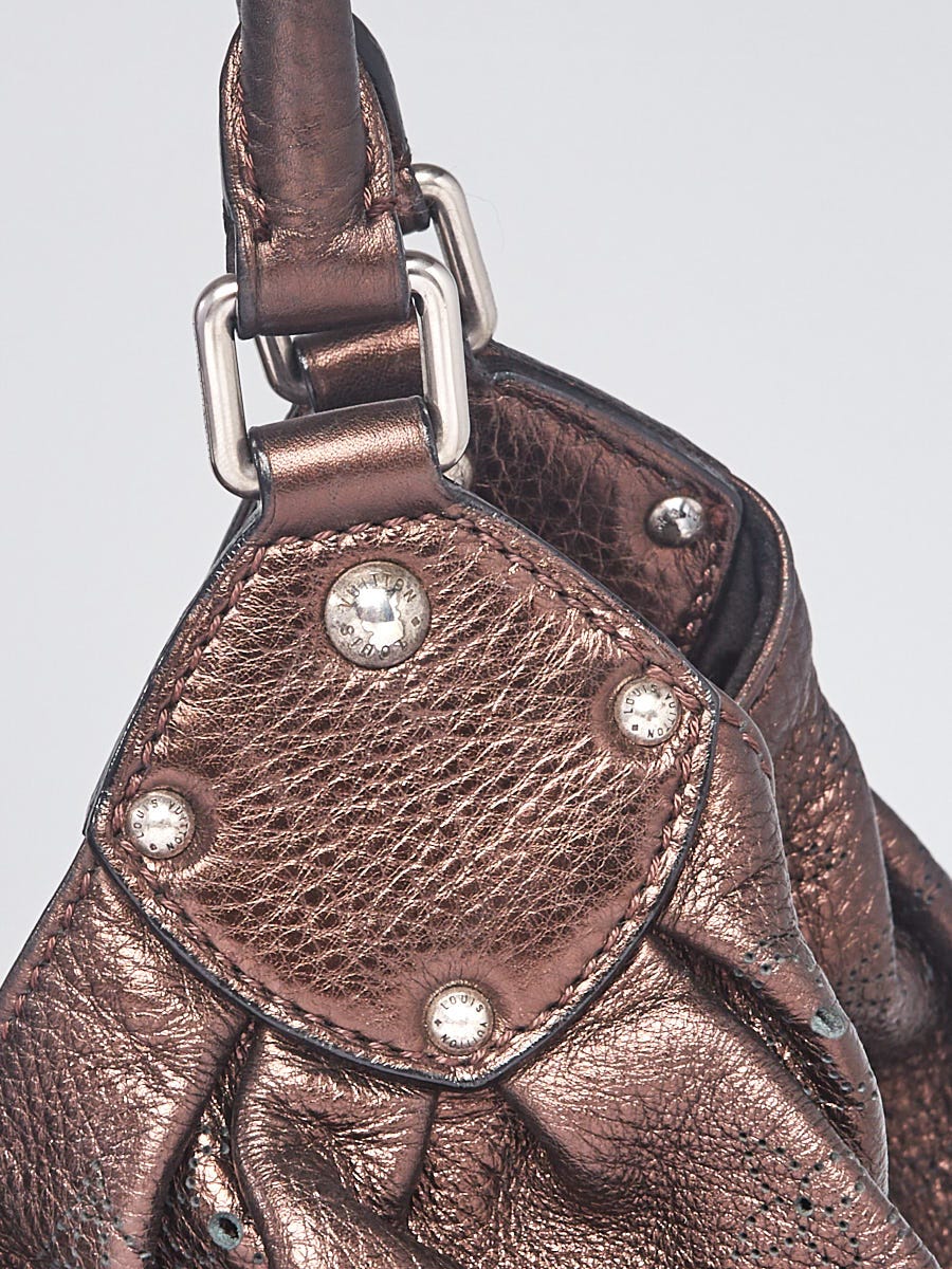 Louis Vuitton Metallic Mordore Monogram Mahina Patent Leather L Bag Louis  Vuitton