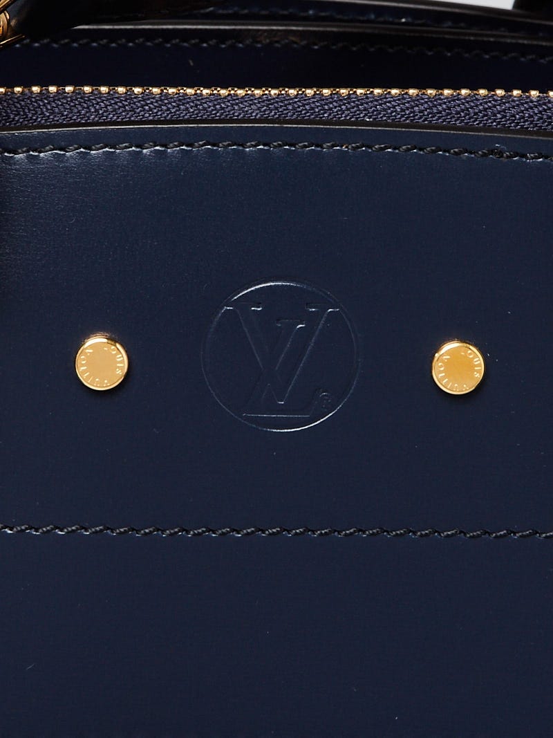 Louis Vuitton Blue Leather/Monogram Striped City Steamer PM Bag - Yoogi's  Closet