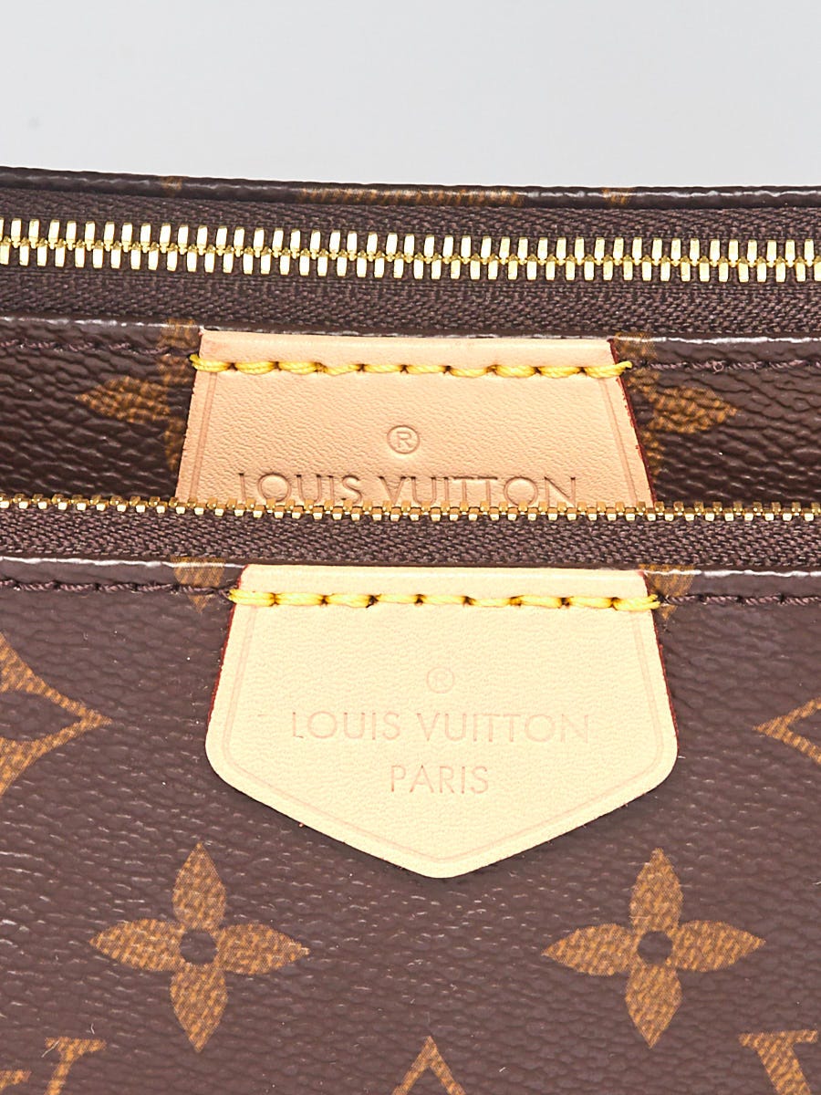 Louis Vuitton Pink Monogram Leather Multi-Pochette Lanyard Key Holder -  Yoogi's Closet