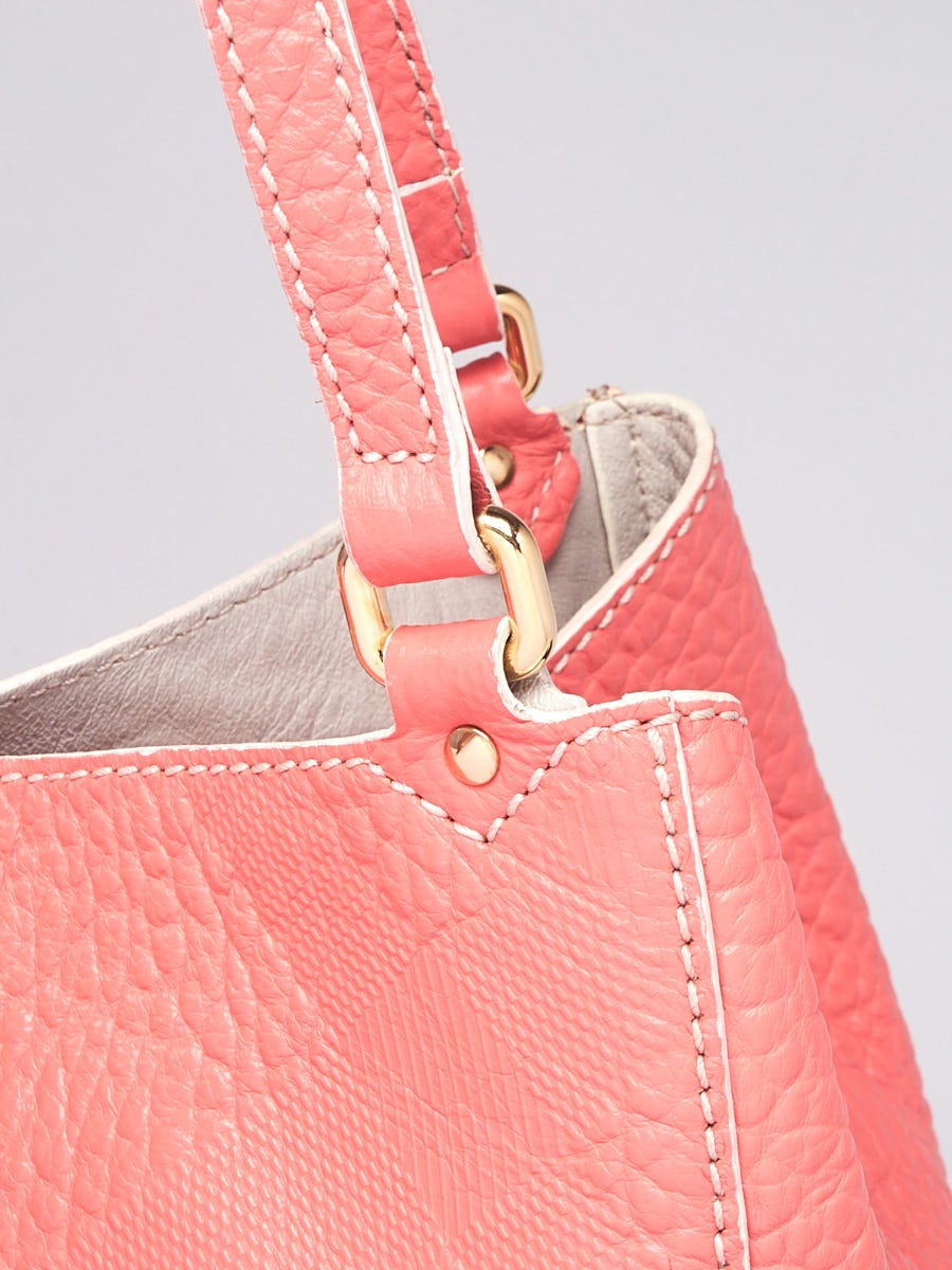 Burberry Pink Embossed Check Leather Small Canterbury Tote Bag - Yoogi's  Closet