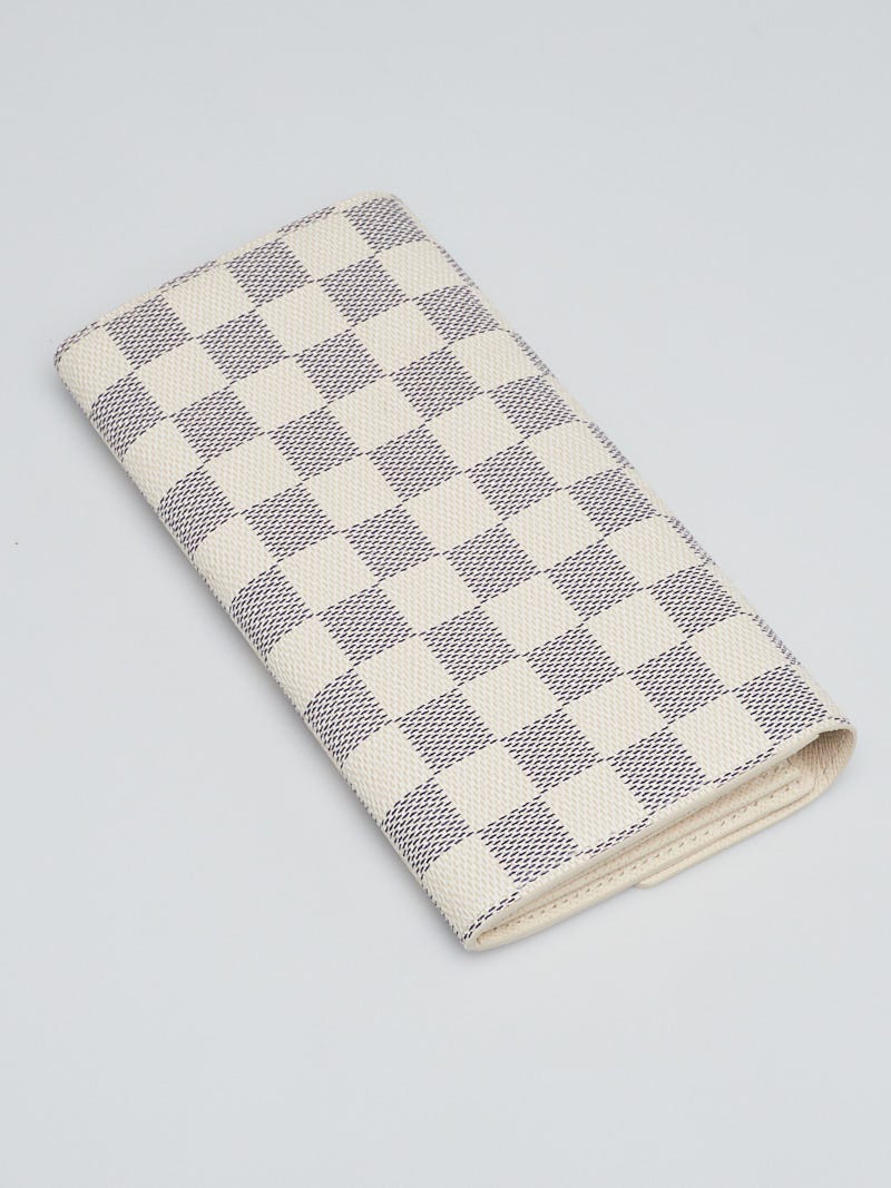 Louis Vuitton Damier Azur Canvas Sarah Wallet | Yoogi's Closet