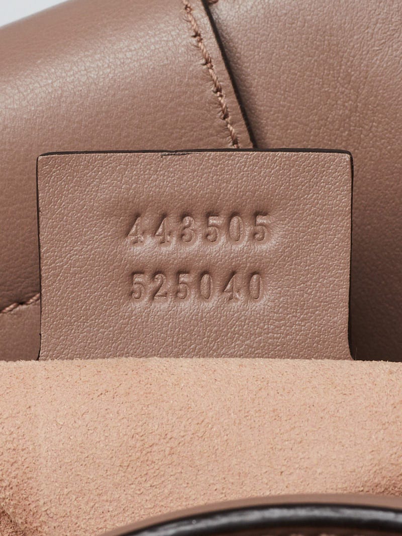 Gucci Beige Leather Medium GG Marmont Matelassé Tote at 1stDibs