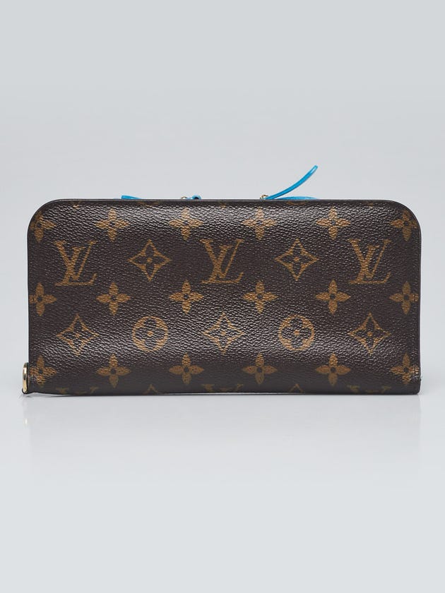 Louis Vuitton Monogram Canvas Blue Insolite Wallet