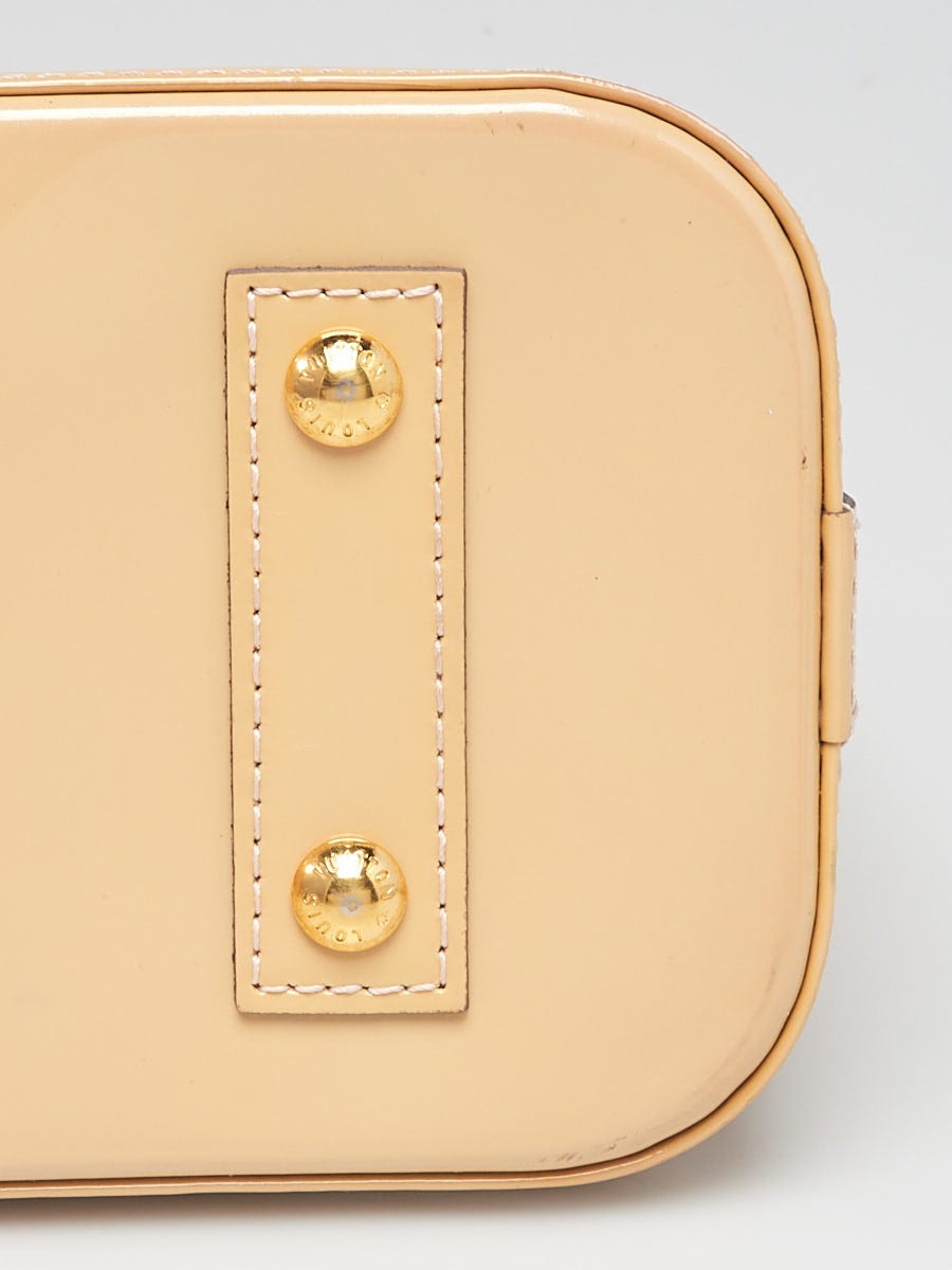 Alma velvet handbag Louis Vuitton Pink in Velvet - 34900580