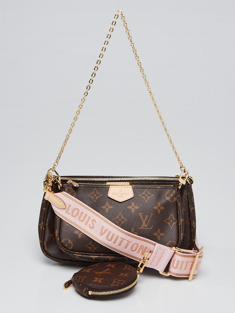 Louis Vuitton Monogram Multi Pochette Accessories Rose Clair Bag
