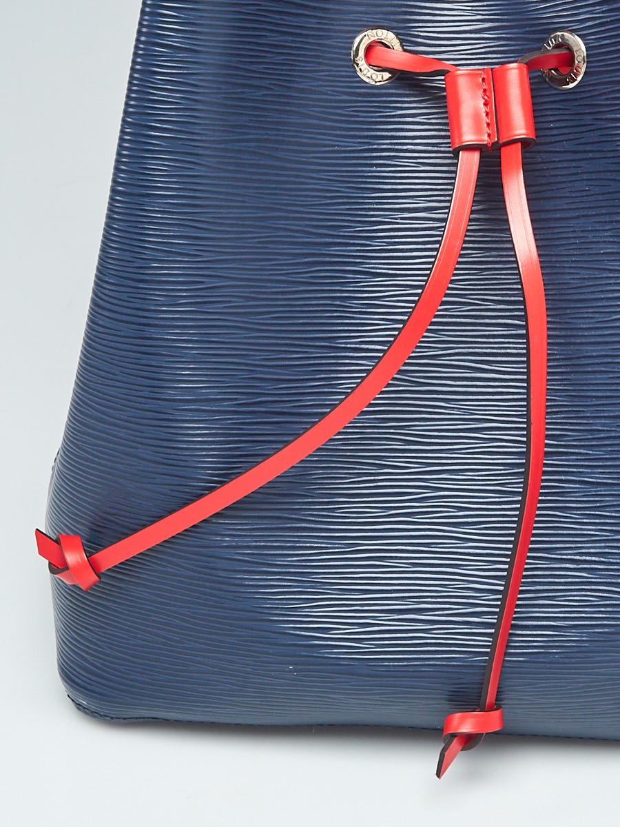 Louis Vuitton Indigo/Red Epi Leather NeoNoe MM Bag - Yoogi's Closet