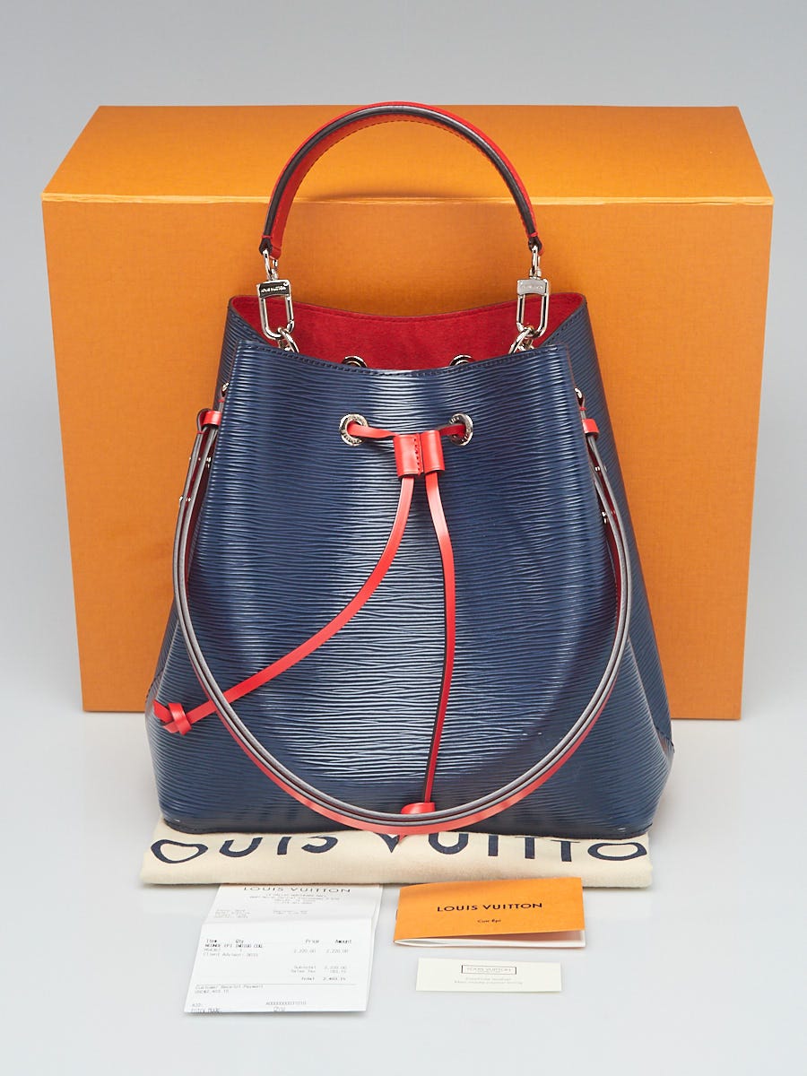 Louis Vuitton Blue Epi Leather NeoNoe MM Bag Louis Vuitton