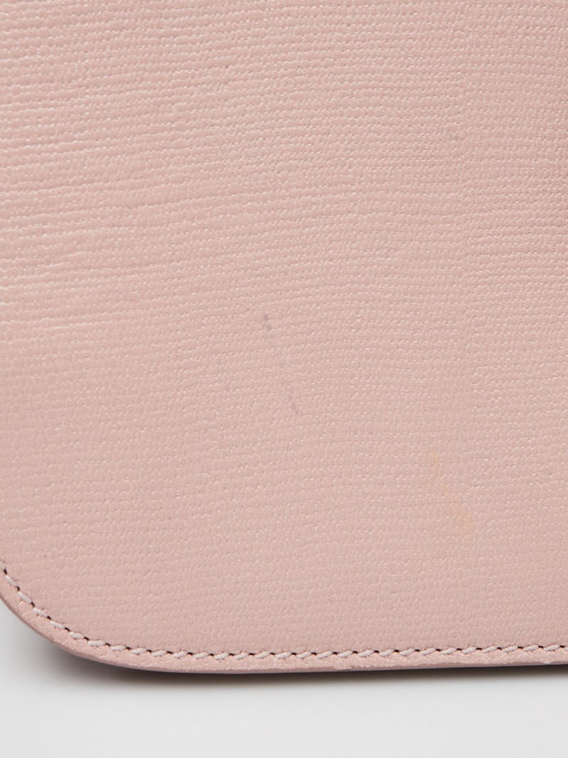 Yves Saint Laurent Pink Leather Ligne Y Crossbody Bag - Yoogi's Closet