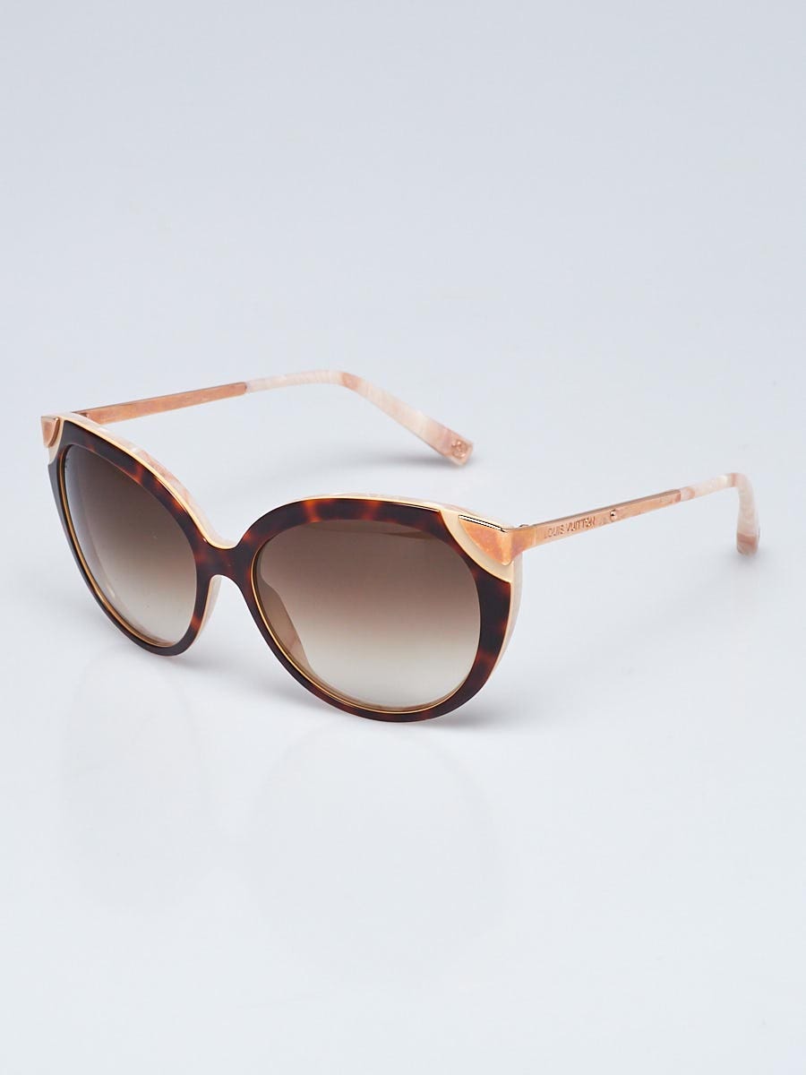 Louis Vuitton - My Monogram Light Cat Eye Glasses - Dark Tortoise - Women - Sunglasses - Luxury