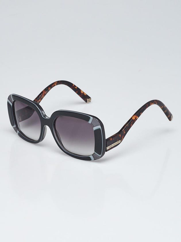 Louis Vuitton Black Gradient Tint Anemone Sunglasses-Z0482W
