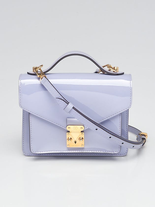 Louis Vuitton Lilac Vernis Leather Monceau BB Bag