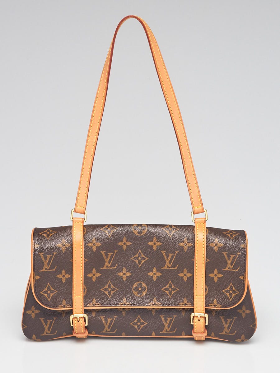 Louis Vuitton Marelle mm Monogram Canvas Shoulder Bag 2005