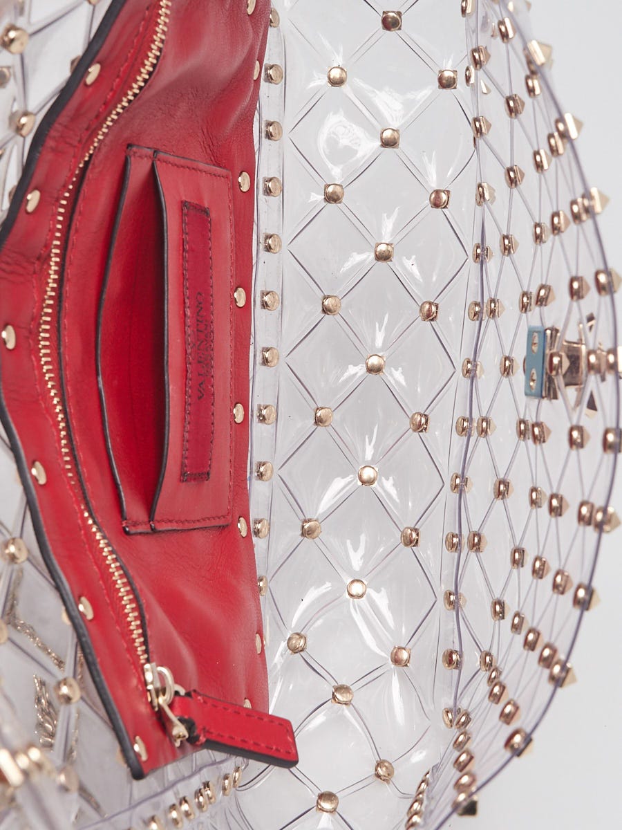 Valentino rockstud shop pvc bag