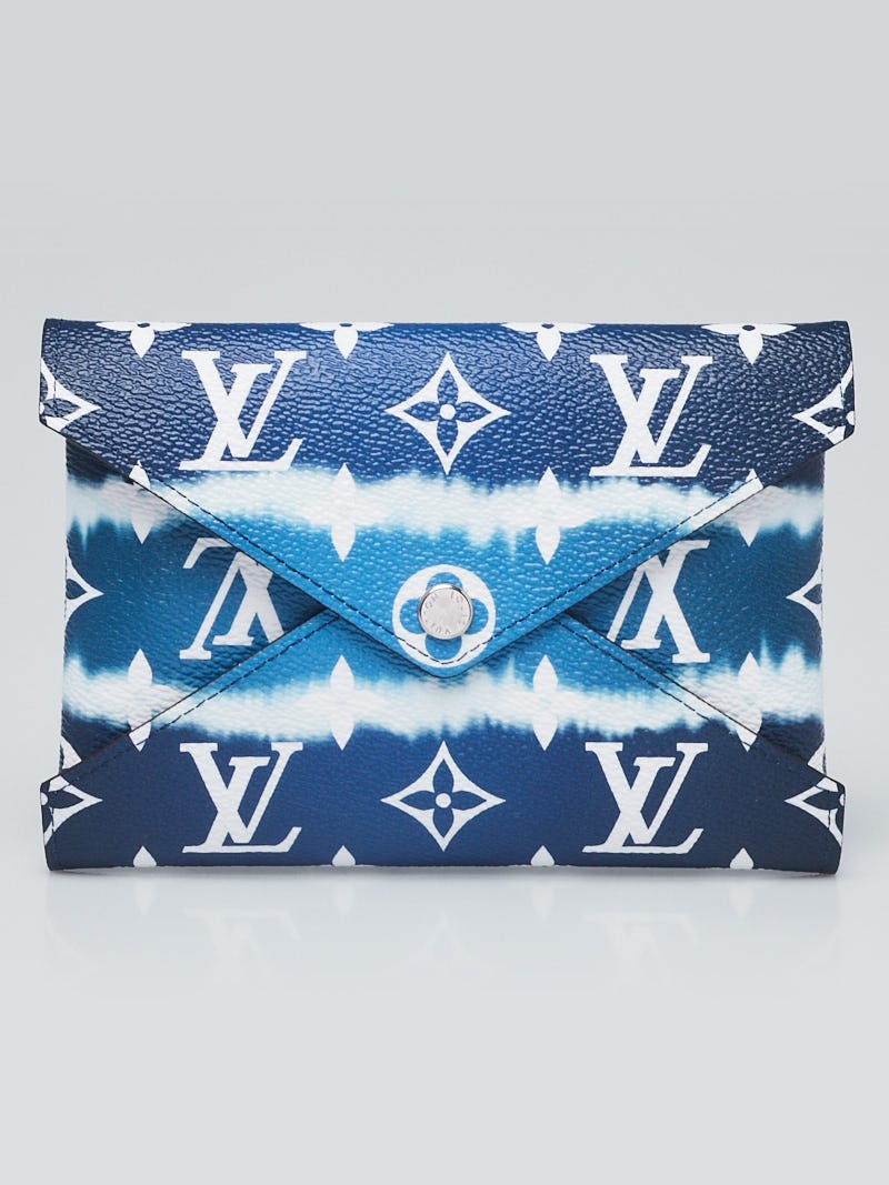 Louis Vuitton Blue LV Escale Medium Kirigami Pochette Bag Louis Vuitton