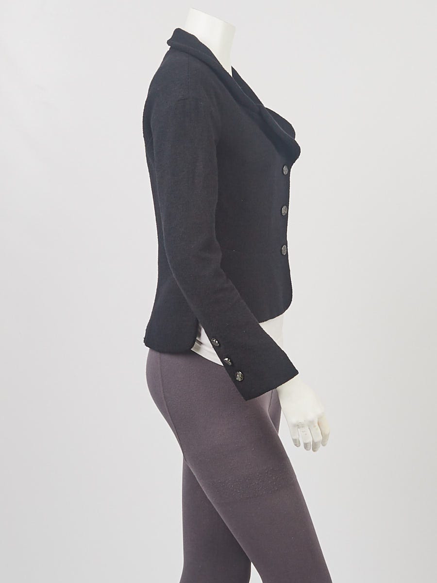 Chanel White Wool Tweed Jacket Size 18/50 - Yoogi's Closet