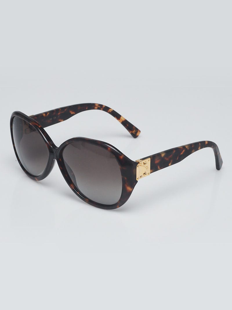 Louis Vuitton Brown Tortoise Shell Acetate Frame Soupcon  display picture 2