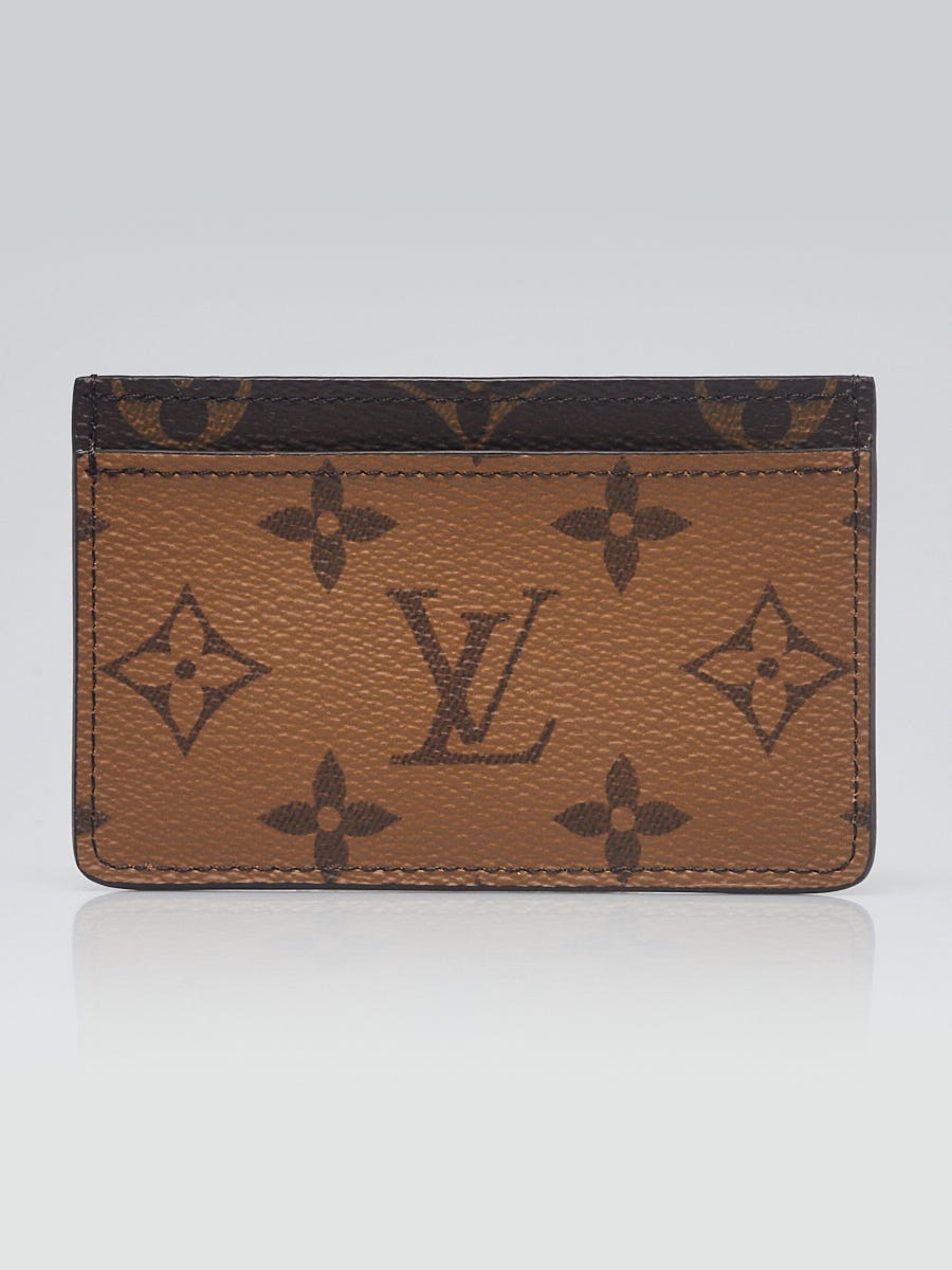 Louis Vuitton Card Holder in Monogram Reverse Canvas 