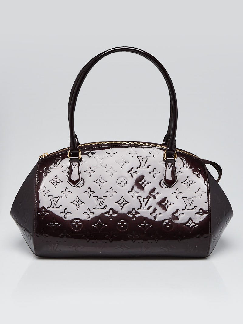 Louis Vuitton Black Monogram Vernis Alma GM Bag Louis Vuitton | The Luxury  Closet