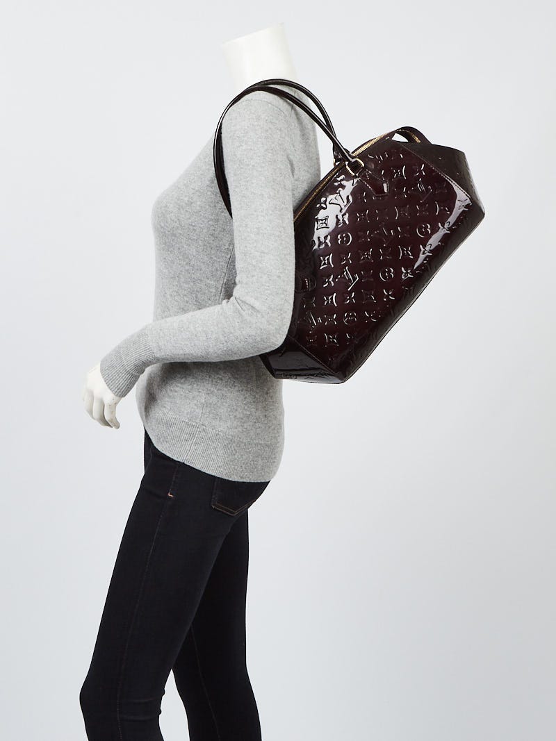 Louis Vuitton - Sherwood PM Monogram Vernis Leather Amarante