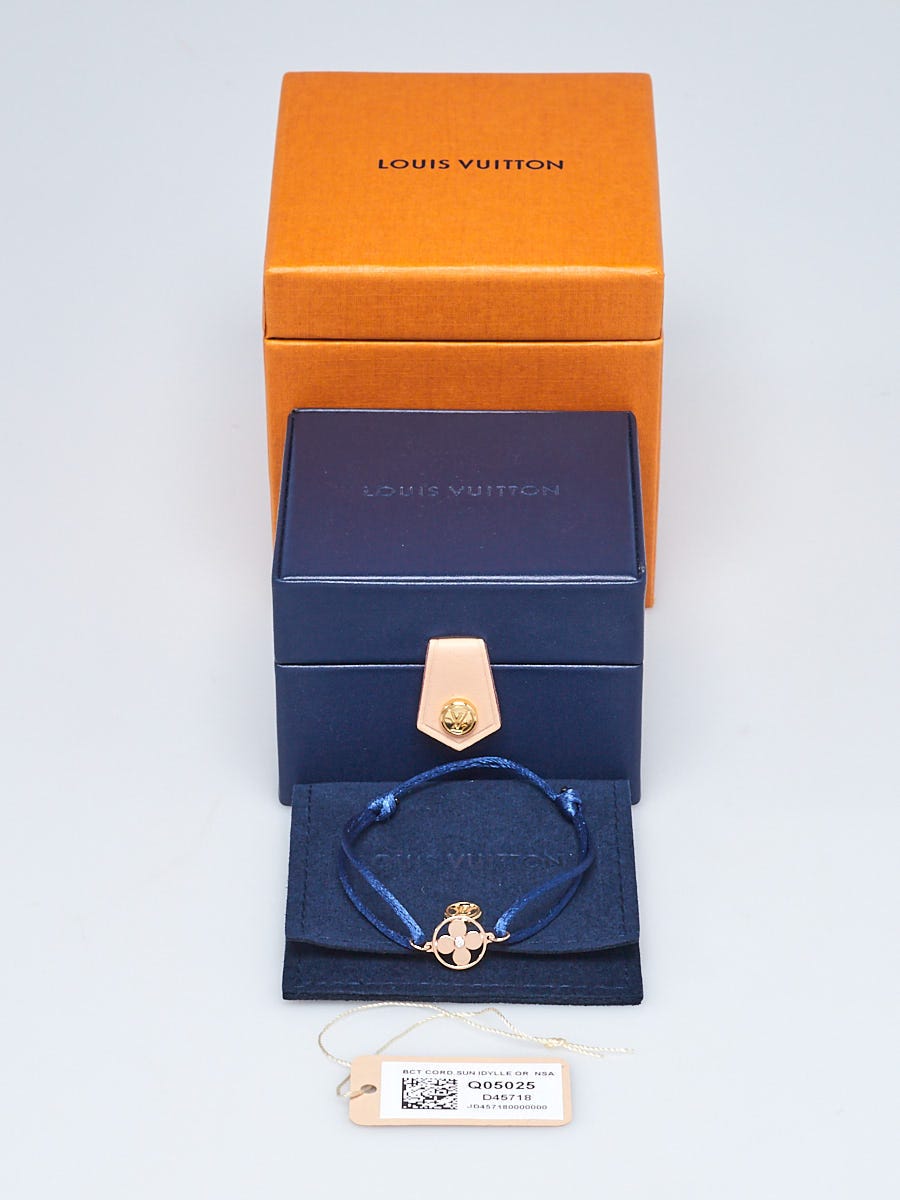 Louis Vuitton Idylle Blossom 18k Gold/Platinum LV Letters Flame