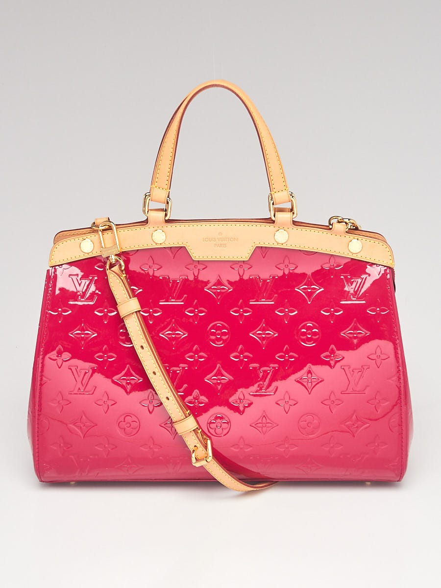 Louis Vuitton Orange/Pink Leather Shoulder Strap - Yoogi's Closet