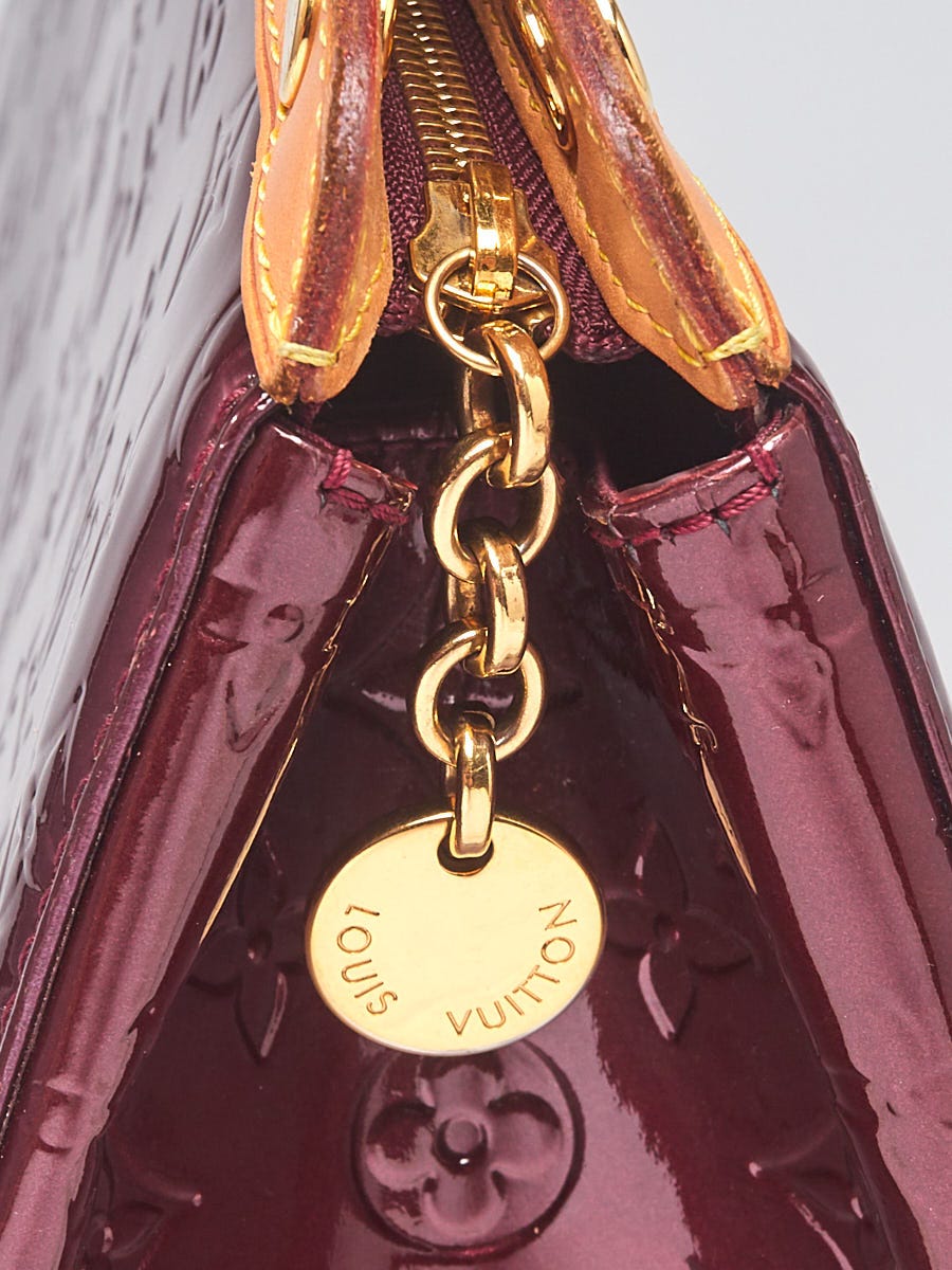 Sold at Auction: Louis Vuitton Paris: Brea GM Terre D'Ombre Satchel,  Vintage 2010s, Rouge Fauviste, Monogram Embossed Vernis Patent Leather, Tan  Leat..