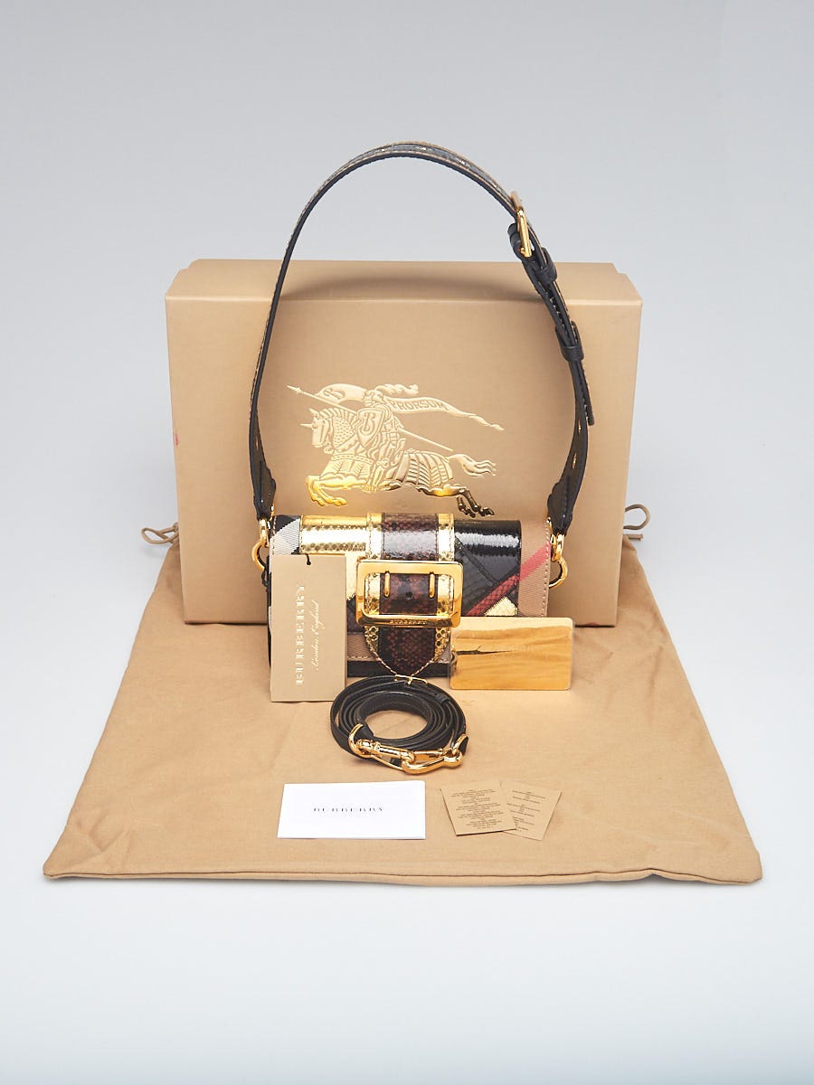 BURBERRY スモルBクリッフフォルトオハトッフクロスホティハック ホースシュー クロスボディバッグ​ (サンド) - ウィメンズ