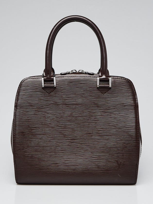 Louis Vuitton Moka Epi Leather Pont Neuf PM Bag