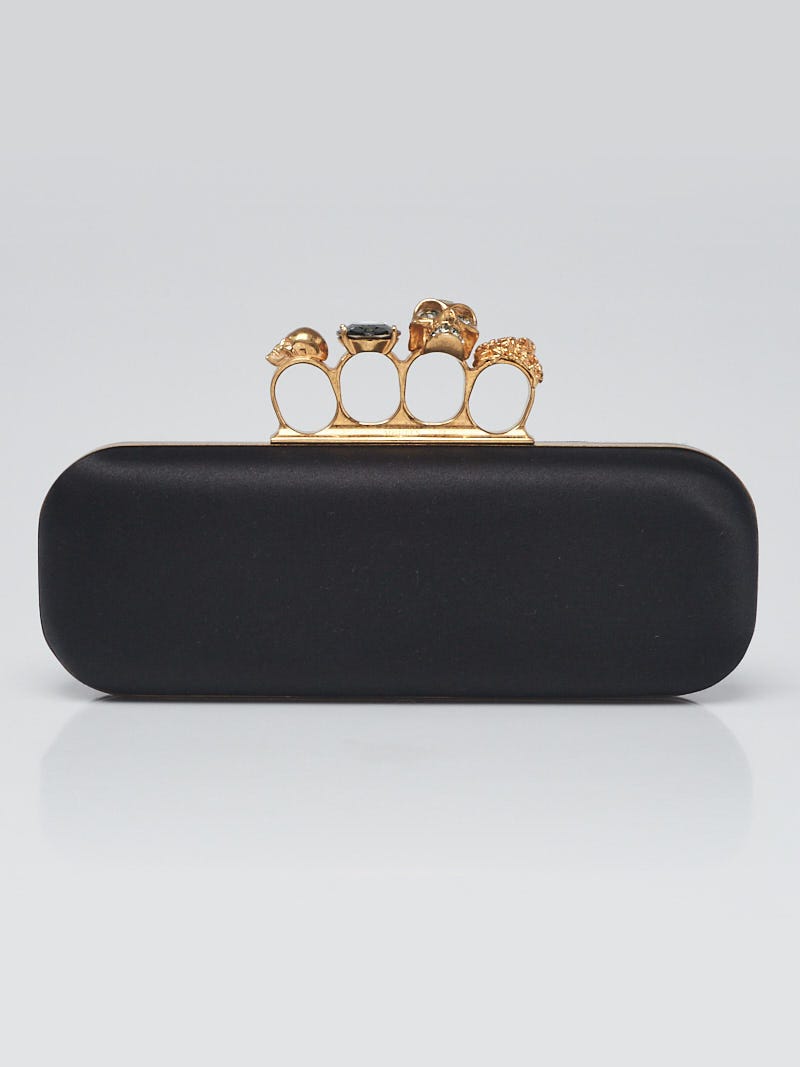 Alexander mcqueen clearance purse brass knuckles