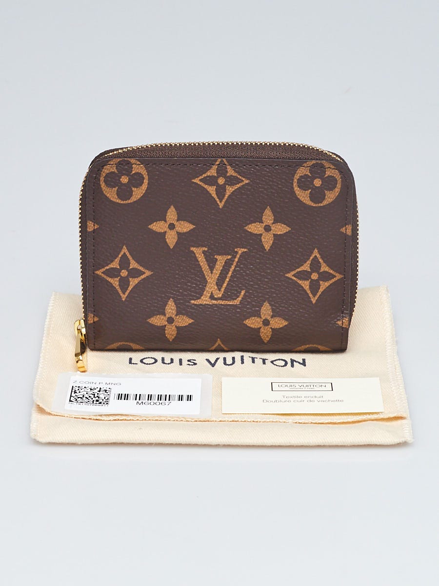 Louis Vuitton LV Zippy Wallet M60067 Zippy Coin Purse Browns