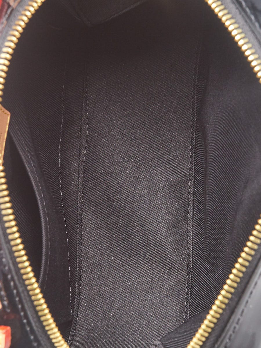 Louis Vuitton Black Monogram Vernis Santa Monica Camera Bag – The