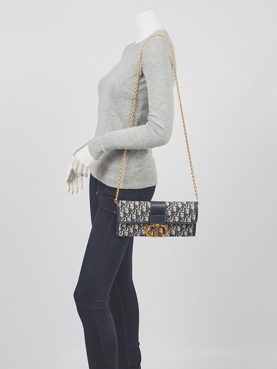 Dior Montaigne Oblique Fold Over Clutch Bag – Caroline's Fashion