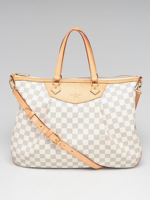Louis Vuitton Damier Azur Canvas Siracusa GM Bag