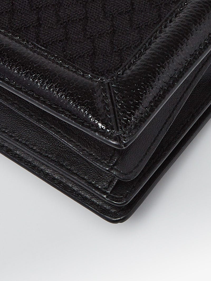 Bottega Veneta Black Pleated Intrecciato Woven Leather Knot Clutch Bag -  Yoogi's Closet