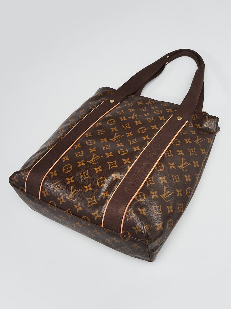 Louis+Vuitton+Cabas+Beaubourg+Tote+Brown+Canvas for sale online