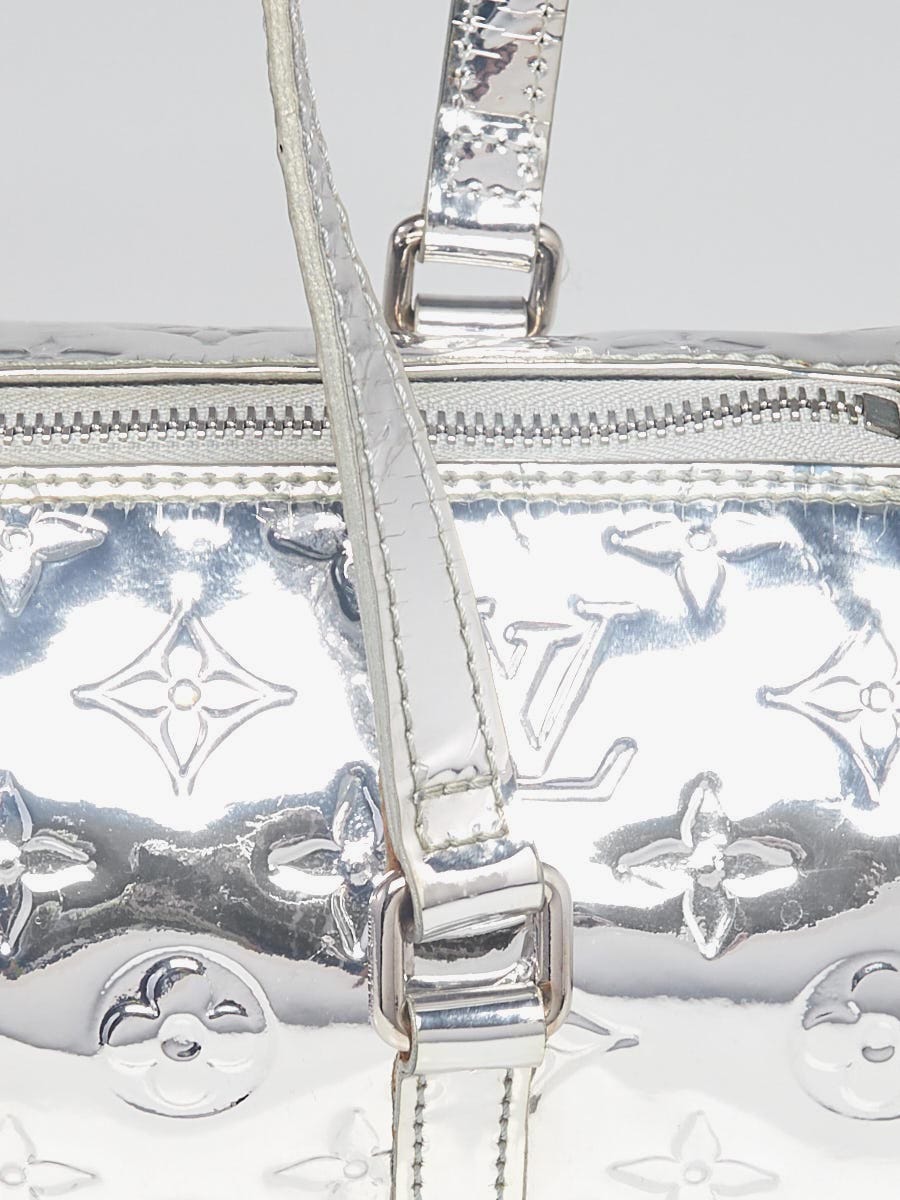 Vintage Louis Vuitton Silver Monogram Miroir Papillon Bag