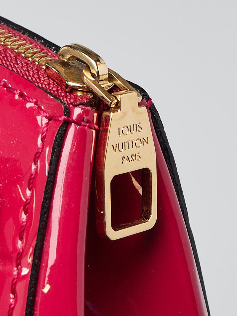 Louis Vuitton Rose Indian Monogram Vernis Santa Monica Clutch Bag