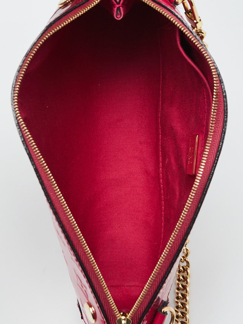 Louis Vuitton Fuchsia Monogram Vernis Lexington Pochette Bag - Yoogi's  Closet