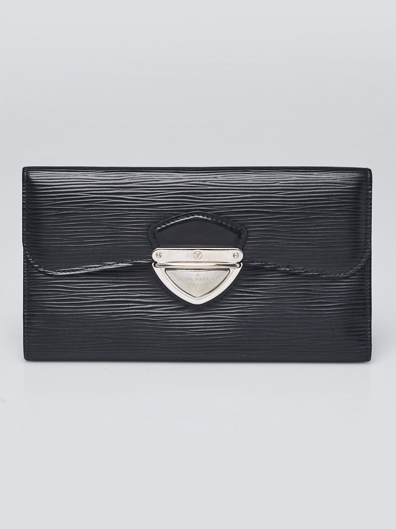 Louis Vuitton Black Epi Leather Eugenie Wallet