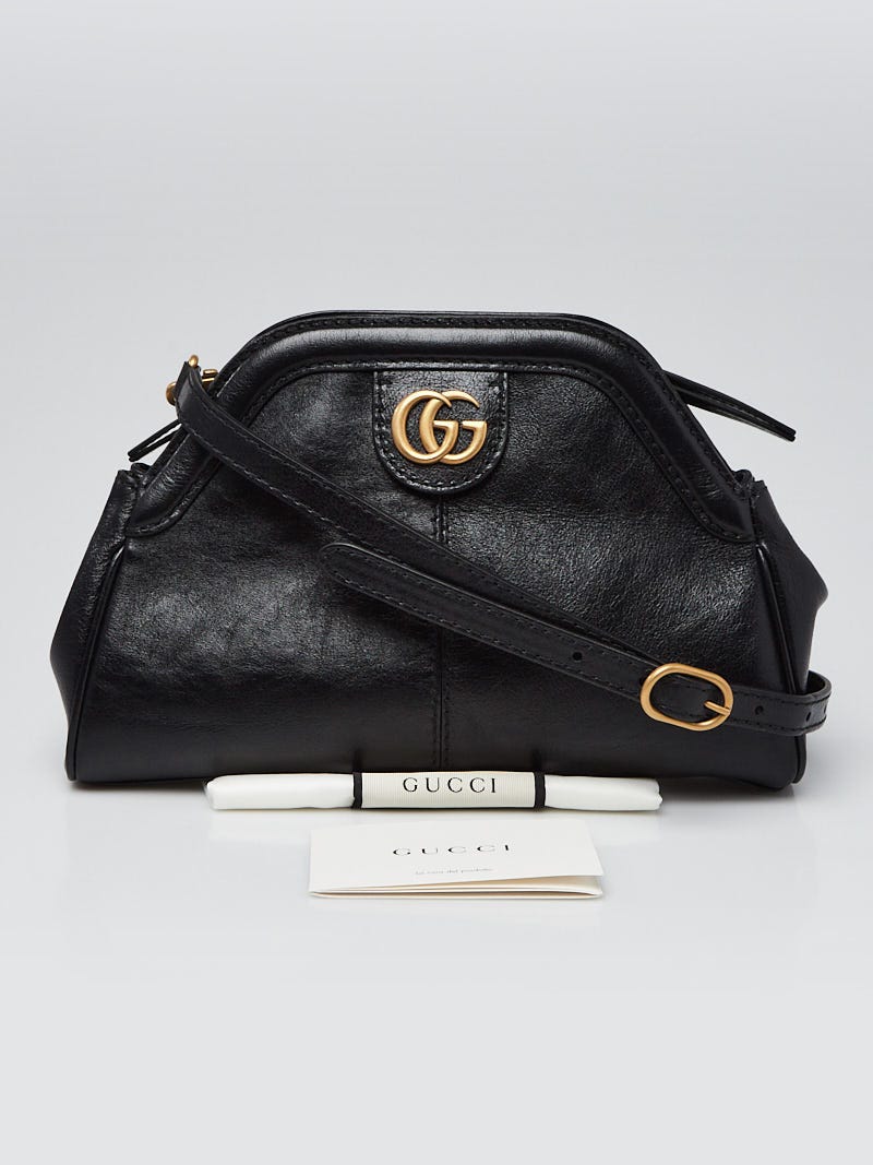 Gucci Black Leather Re(Belle) Small Shoulder Bag | Yoogi's Closet